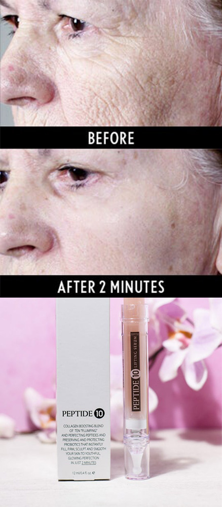 Peptide 10 - 2 minute face lift